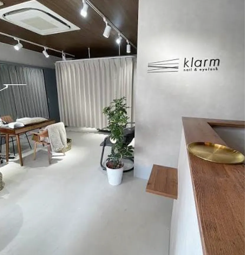 klarm（クラーム）の店内写真